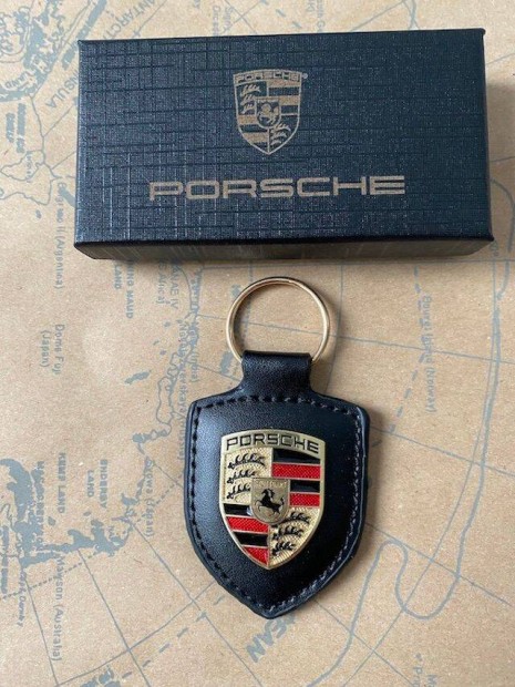 Porsche Pajzs kulcstart fekete