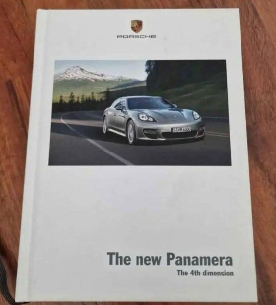 Porsche Panamera Prospektus / Knyv 2008 172 Oldal !!