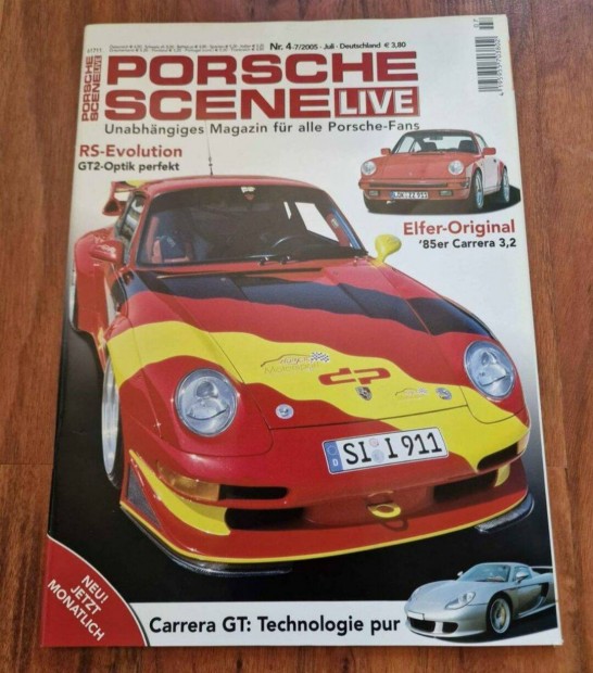 Porsche Scene LIVE Nr.7/2005 Nmet Porsche Magazin