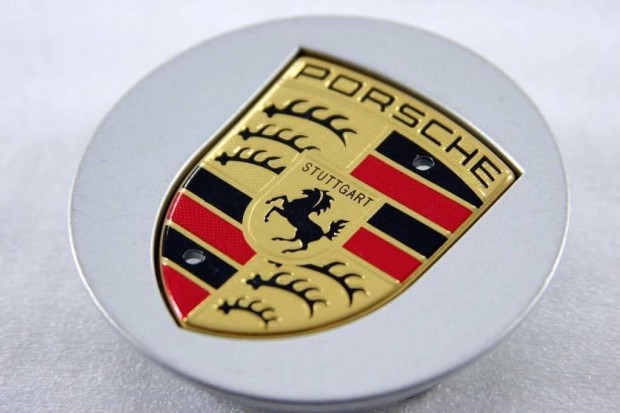 Porsche felni közép felni kupak 5x130 Ezüstszinben