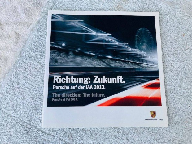 Porsche modellprogram 2013 prospektus, katalgus, brossra