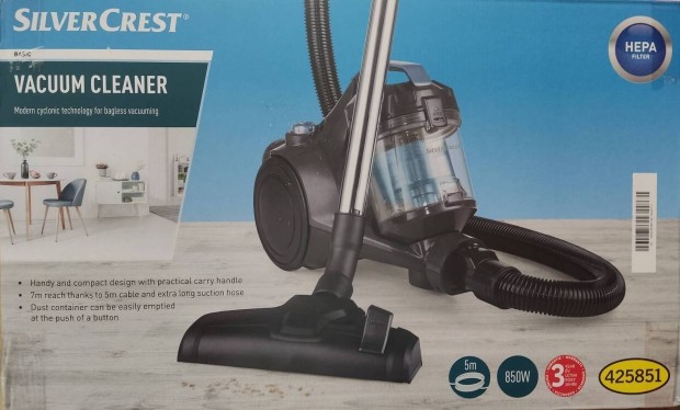 Porszívó porzsák nélküli 850W