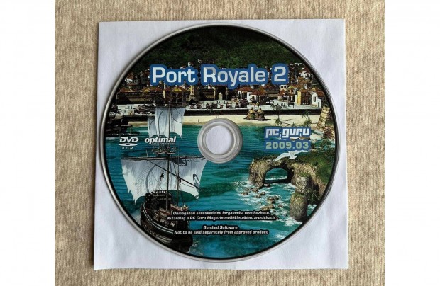 Port Royale 2 PC jtk PC Guru DVD