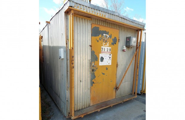 Porta-Öltöző-Étkező hőszigetelt konténer