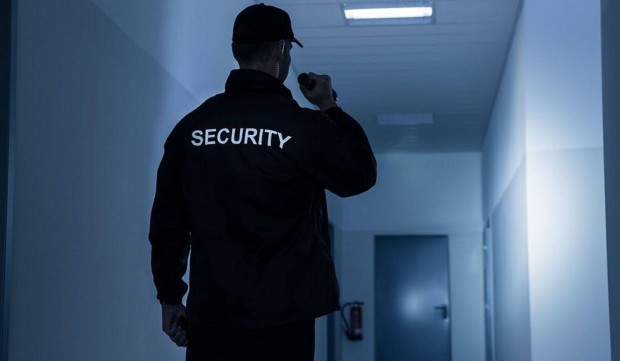 Port�s �ll�s / Telephely �rz�si munka Csepelen (XXI. ker�let)