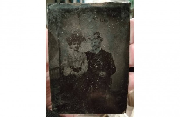 Portr az 1850-es vekbl, dagerrotpia gyjtknek antik fot