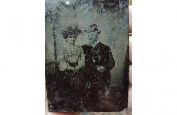 Portr az 1850-es vekbl, dagerrotpia gyjtknek antik fot