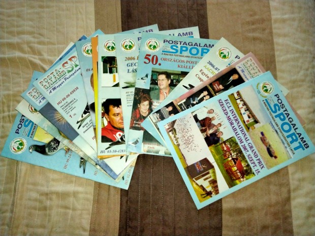 Postagalamb sport magaziniok 14 db egyben elad