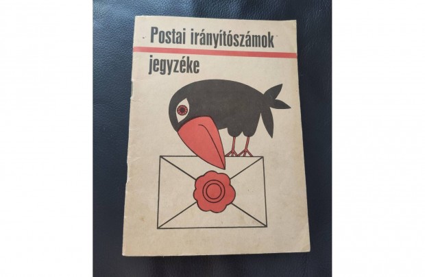 Postai irnytszmok jegyzke - 1972 Szp llapotban