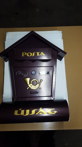 Postaláda eladó újságtartóval ingyen szállitással