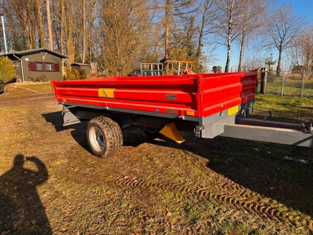 Pótkocsi, három oldalra billenő, hidraulikus billenő,