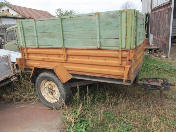 Pótkocsi bagodi egytengelyes , Nem nsn, agrostoj , rába , tz4k, T25