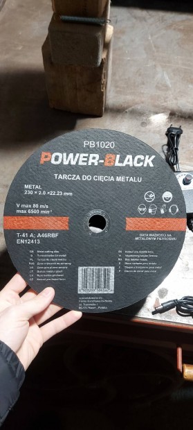 Power-Black PB120 230x2.0x22.23mm Vgokorong