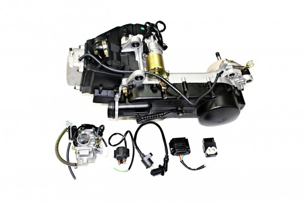 Power Force komplett GY6 150 ccm motor 12 colos kerkkel GY61500004