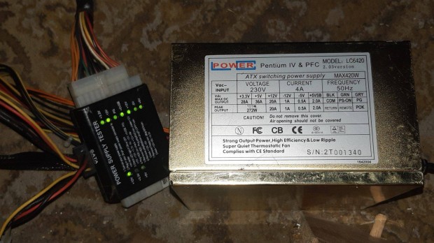 Power LC6420 430W szmtgp tpegysg mkd