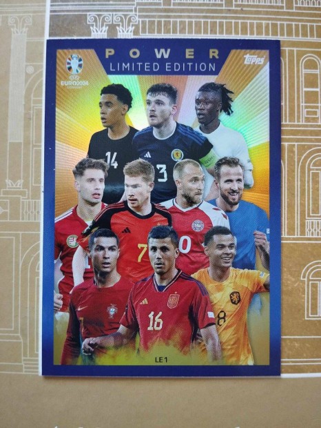 Power Limited Edition Euro 2024 focis krtya - Szoboszlai