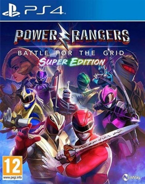 Power Rangers Battle For The Grid Super Edition eredeti Playstation 4