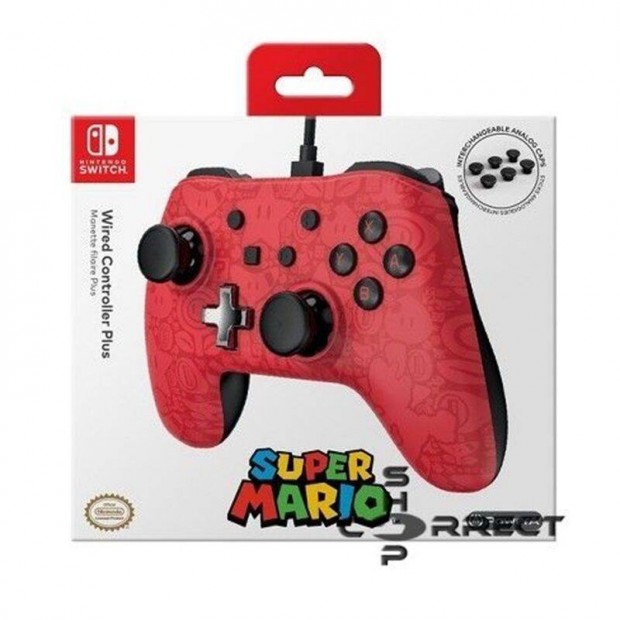 Powera Nintendo Switch vezetkes Controller Plus - Super Mario 150268