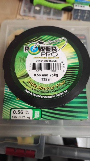 Powerpro 0.56 mm 135 m fonott zsinr 