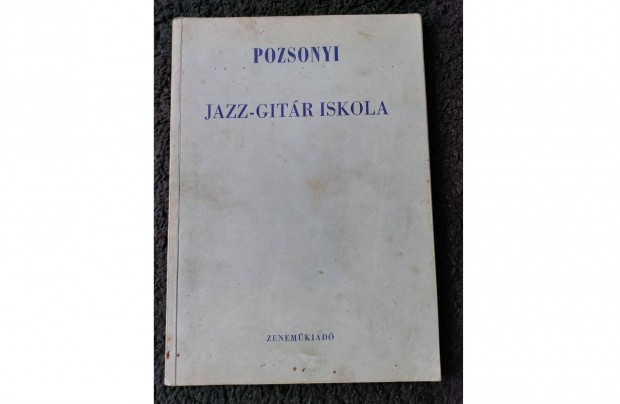 Pozsonyi: Jazzgitár-iskola