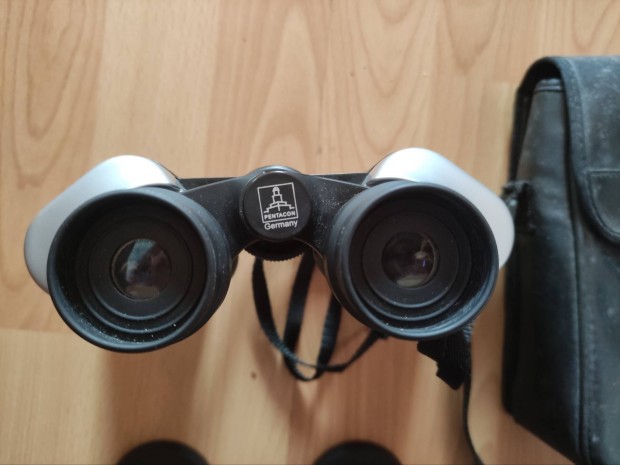 Practica Pentacon 10x50 es régi fém házas távcső jó állapotban