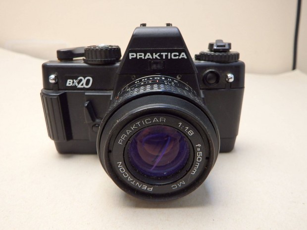 Praktica BX20 Fnykpezgp Antik Rgi Gyjtknek Pentacon 50 MM Objek