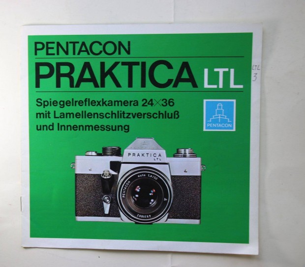 Praktica LTL prospektus (20 x 19 cm)