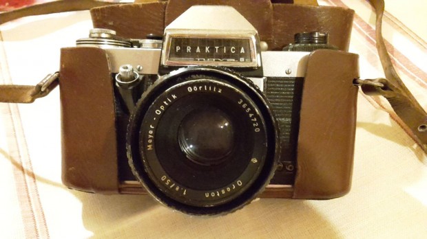 Praktica nova B Meyer-Optik Grlitz Oreston 1.8/50mm objektv