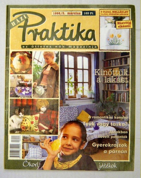 Praktika 1998/3.szm Mrcius (mellklettel) tartalomjegyzkkel