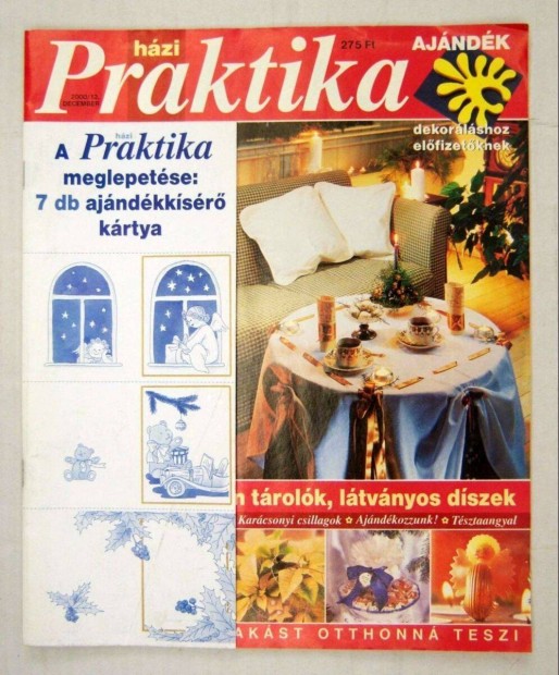 Praktika 2000/12.szm December (mellklettel) tartalomjegyzkkel