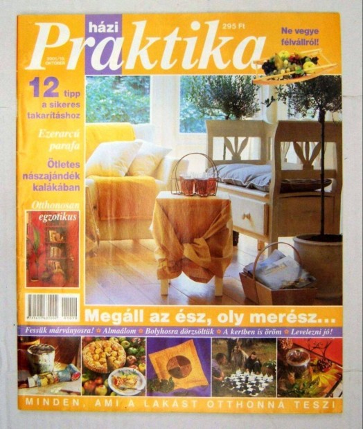 Praktika 2001/10.szm Oktber (mellklettel) tartalomjegyzkkel