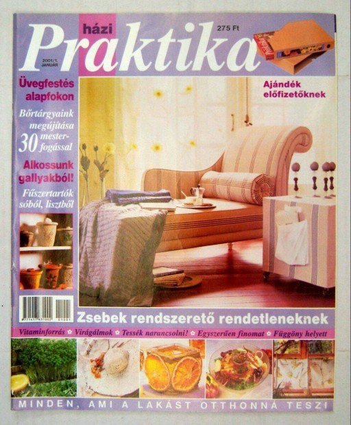 Praktika 2001/1.szm Janur (mellklettel) 2kp+tartalom