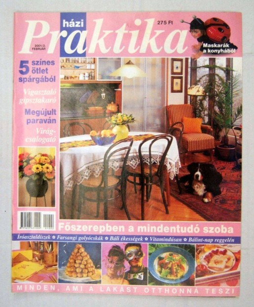 Praktika 2001/2.szm Februr (mellklettel) tartalomjegyzkkel