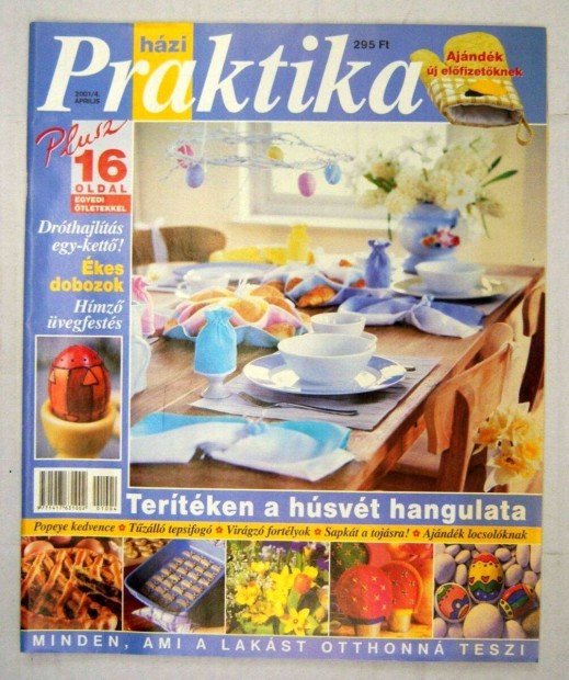 Praktika 2001/4.szm prilis (mellklettel) 2kp+tartalom