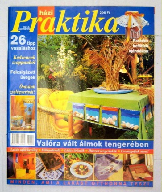 Praktika 2001/8.szm Augusztus (mellklettel) tartalomjegyzkkel