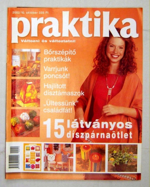 Praktika 2002/10.szm Oktber (mellklettel) tartalomjegyzkkel