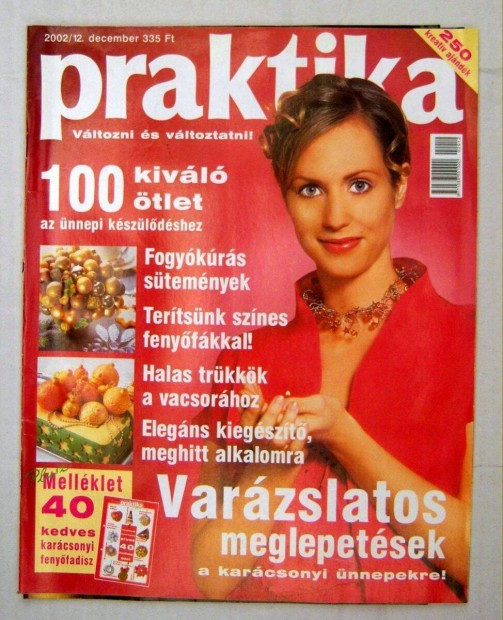 Praktika 2002/12.szm December (mellklettel) tartalomjegyzkkel