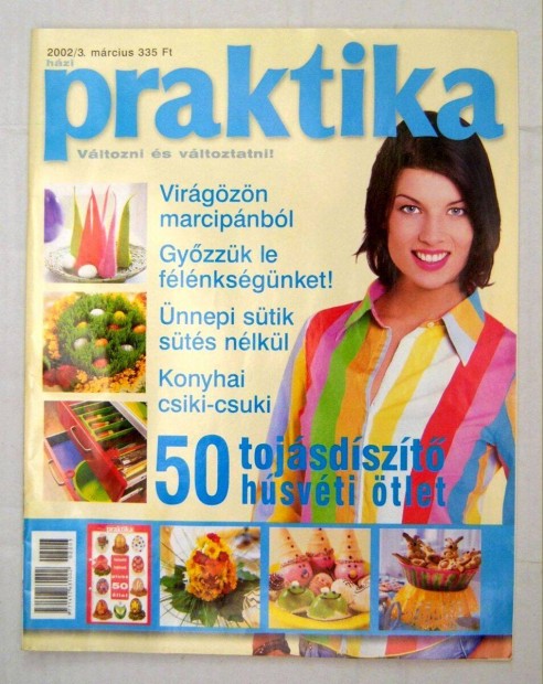 Praktika 2002/3.szm Mrcius (mellklettel) tartalomjegyzkkel