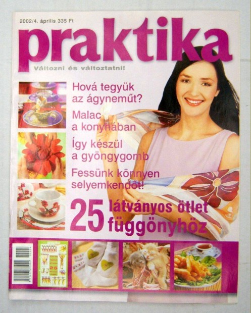 Praktika 2002/4.szm prilis (mellklettel) tartalomjegyzkkel