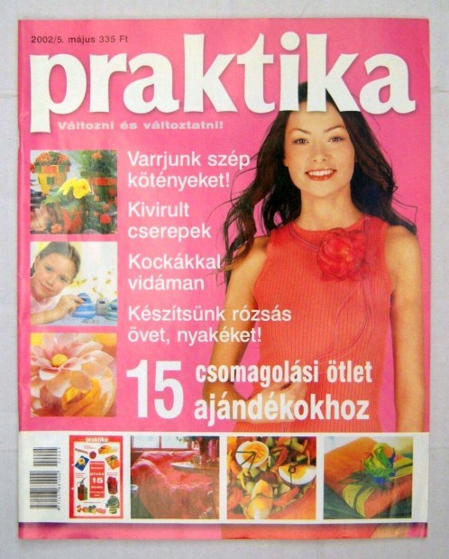 Praktika 2002/5.szm Mjus (mellklettel) tartalomjegyzkkel