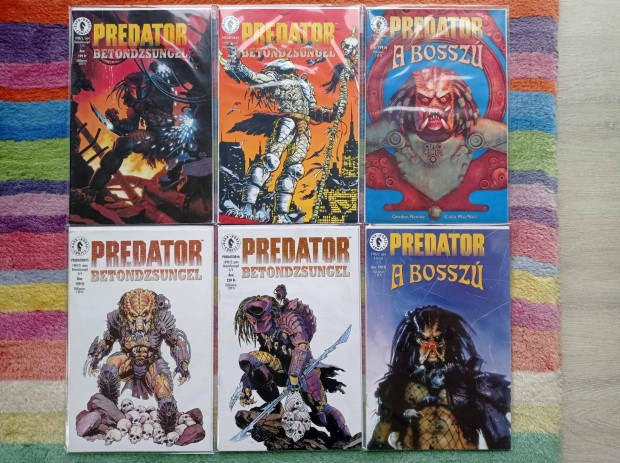 Predator - Betondzsungel 1-4. + A bossz 1-2