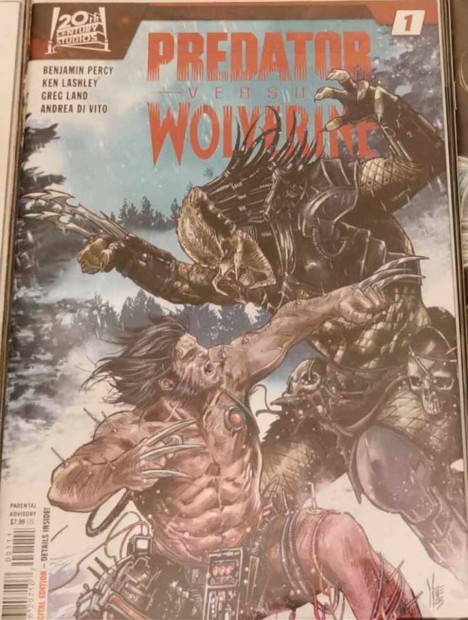 Predator vs. Wolverine kpregnyek 3 db