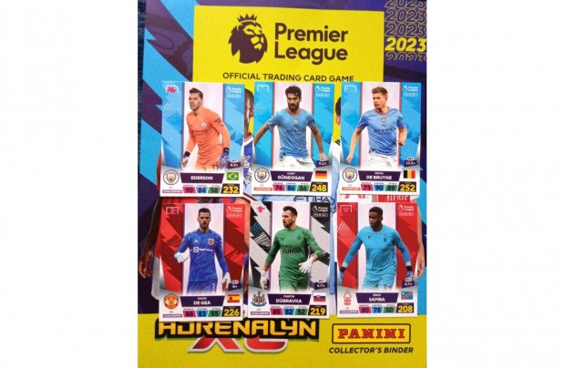 Premier League 2022-2023 Adrenalyn Team Mate focis kártya