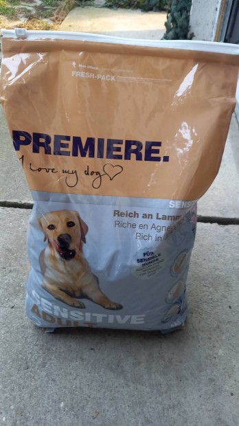 Premiere Sensitive száraz kutyaeledel adult bárány&rizs 12,5kg