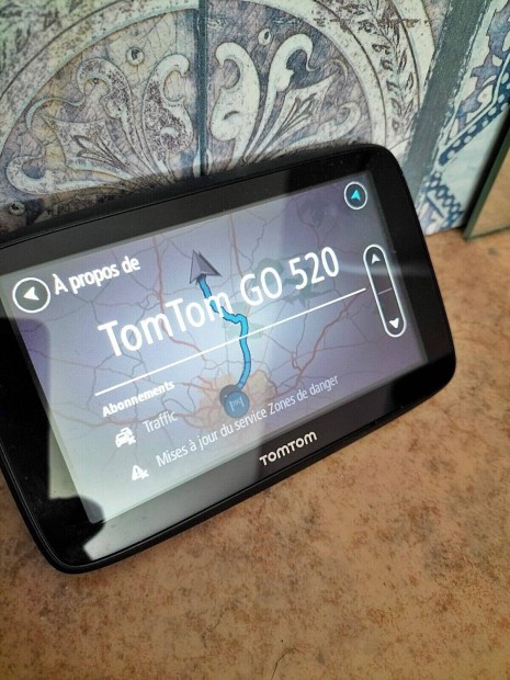 Prmium 5" GPS Tomtom GO 520 Wifi navigci lettartam Vilgtrkp TMC