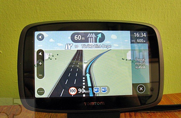 Prémium 5" Tomtom GO 5000 GPS navigáció 2023 élettartam Fulleu TMC SIM