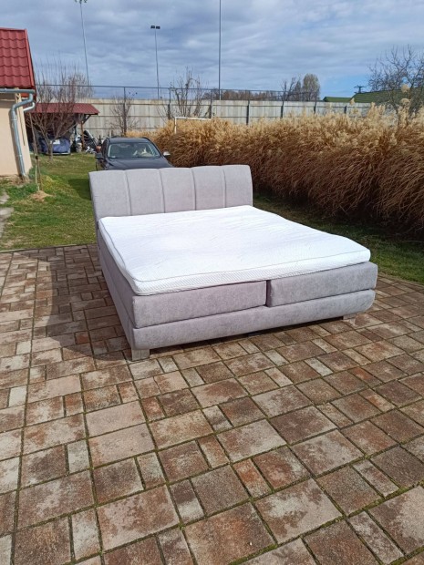 Prémium boxspring 180x200 cm-es francia ágy eladó