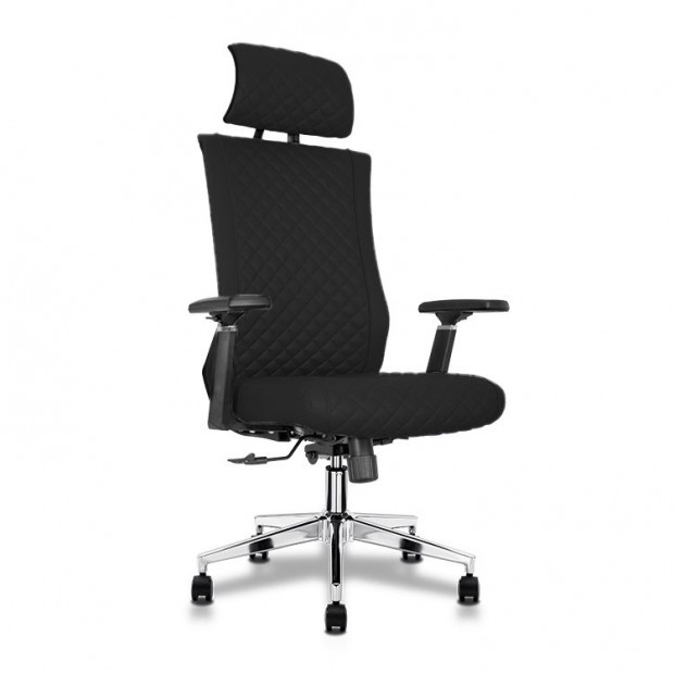 Prmium ergonomikus irodai szk, forgszk, fekete (LA-8046PH-BLACK)