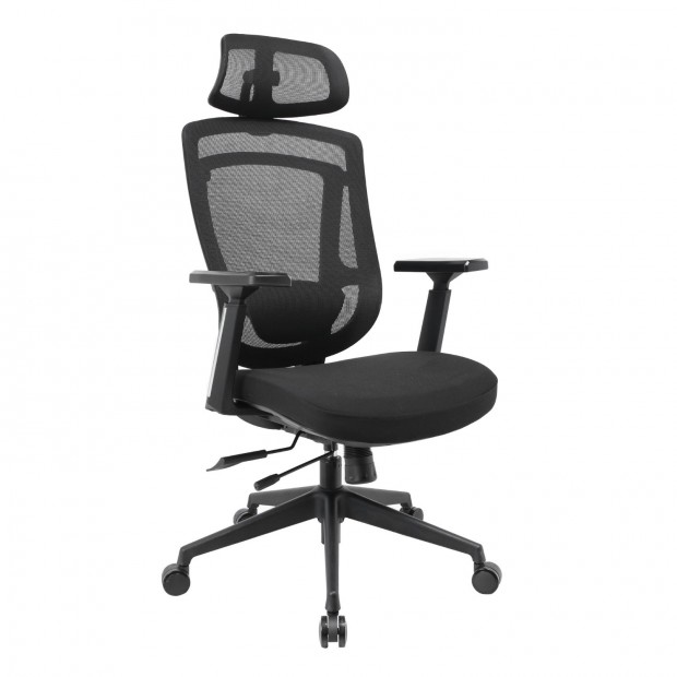 Prmium ergonomikus irodai szk, forgszk, fekete (M-57 BLACK) hls