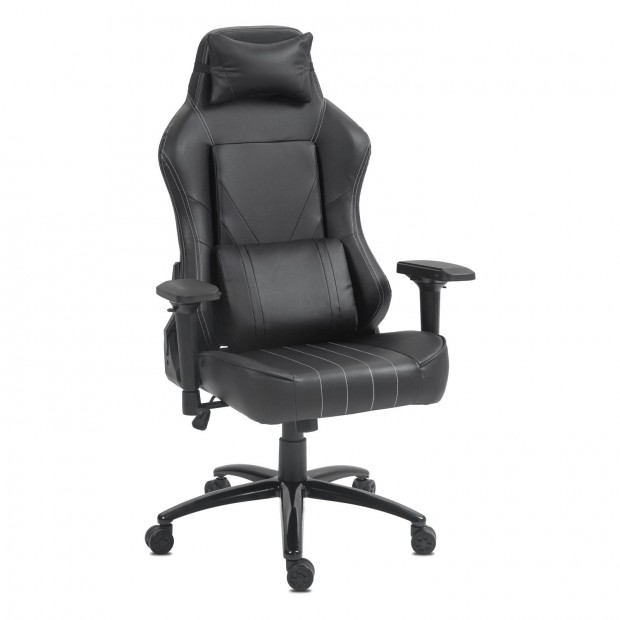 Prmium ergonomikus irodai szk, forgszk, gamer szk fekete (A23